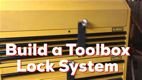 Need help with my new tool box lock (details in 